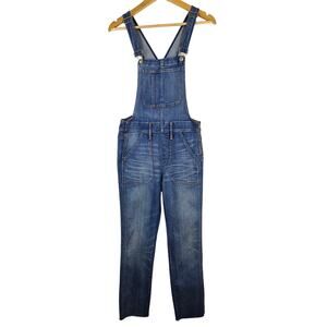 MADEWELL WOMEN'S BLUE OVERALL JEAN PANT SIZE SMALL